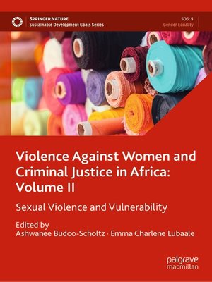cover image of Violence Against Women and Criminal Justice in Africa